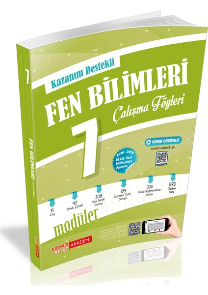 Kazanım Destekli Fen Bilimleri Çalışma Föyleri 7.Sınıf