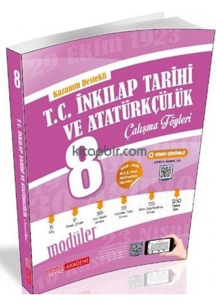 Kazanım Destekli T.C İnkilap Tarihi Ve Atatürkcülük Çalışma Föyle