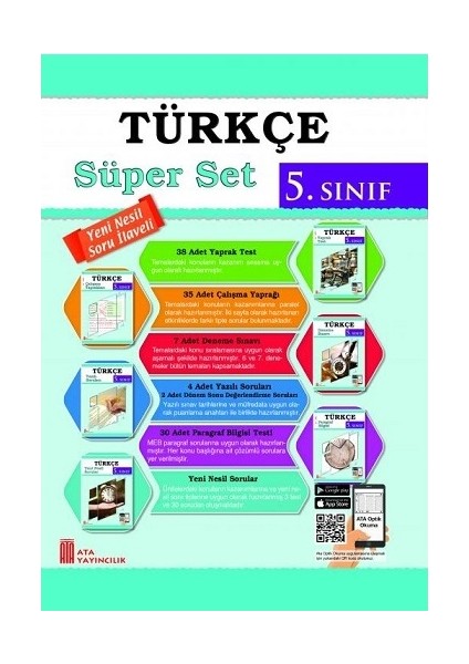 5. Sınıf Türkçe Set