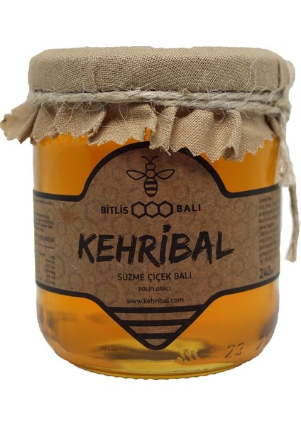 Bitlis Süzme Çiçek Balı 240 gr