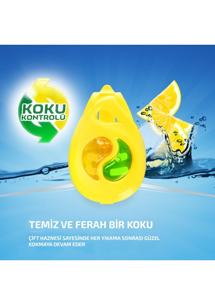 Bulaşık Makinesi Kokusu Limon 2'li Paket