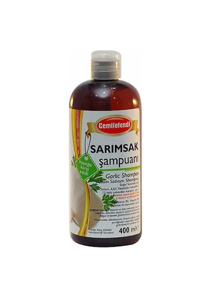 Sarımsak Şampuanı 400 ml