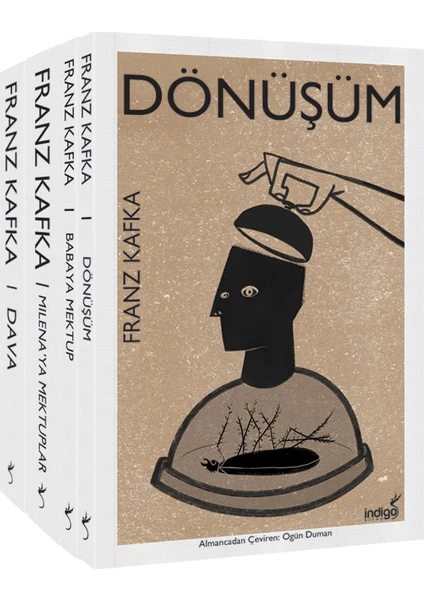 Babaya Mektup -  Dava - Dönüşüm - Milena'ya Mektuplar - Franz Kafka - 4 Kitap