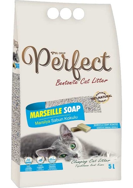 Sabun Kokulu 5 Lt İnce Taneli Kedi Kumu