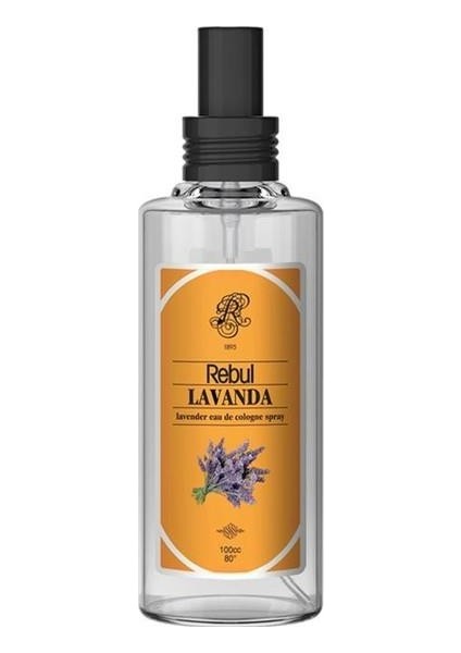 Lavanda Lavanta Kolonyası Sprey Cam Şişe 100ml
