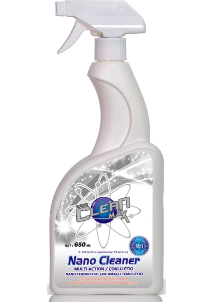 Clean Max  650 Ml Çok Amaçlı Temizleyici Leke Çıkarıcı