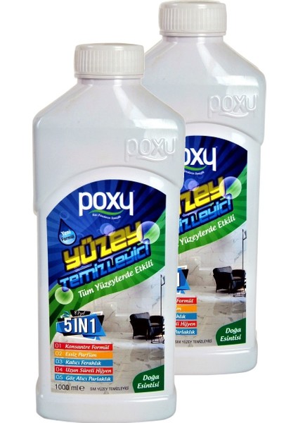 Yüzey Temizleyici 5 In 1-Doğa Esintisi 1 lt-2'li Set - 2 lt