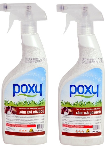 Ağır Yağ Çözücü 750 ml 2'li Set - 1,5 lt