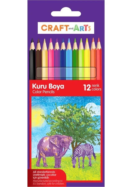 Craft And Arts Kuru Boya Tam Boy 12'li