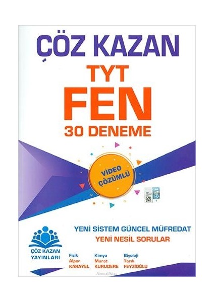 TYT Fen Bilimleri 30 Deneme Sınavı