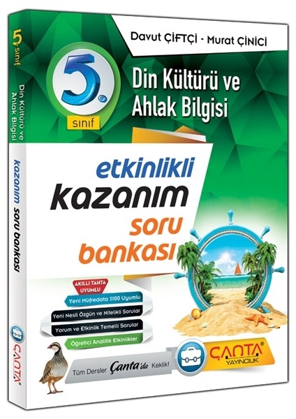 5. Sınıf Din Kültürü ve Ahlak Bilgisi Etkinlikli Kazanım Soru Bankası