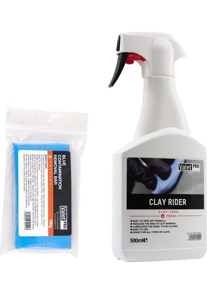 Clay Rider Kil Kaydırıcı ve Mavi Kil Set