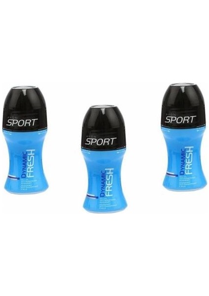 Sport Dynamic Fresh Roll-On 50 ml 3 Adet