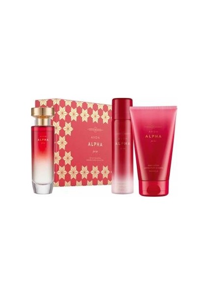 Alpha Kadın Parfümü 50 ml + Bakım Seti