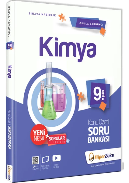 Hiper Zeka Yayınları Kimya Konu Özetli 9. Sınıf - Soru Bankası