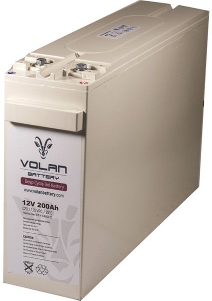 Volan Battery 12 Volt 200 Ah (Amper) Deepcycle Akü