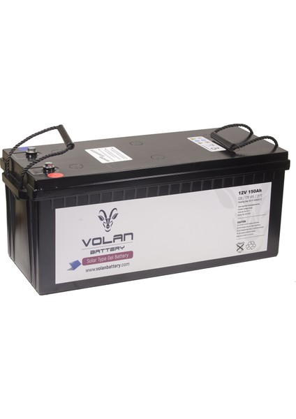 Volan Battery 12 Volt 150 Ah (Amper) Jel Akü