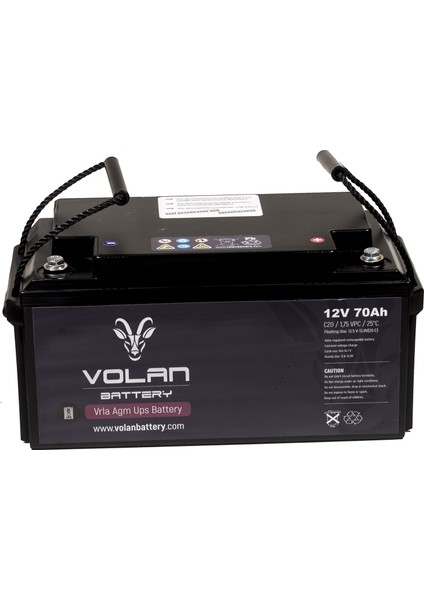 Volan Battery 12 Volt 70 Ah (Amper) Kuru Akü