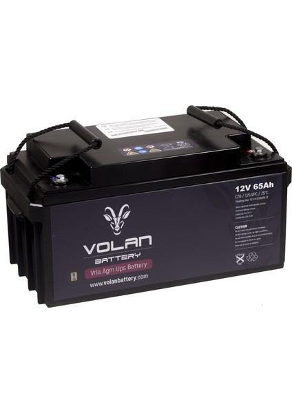 Volan Battery 12 Volt 65 Ah (Amper) Kuru Akü