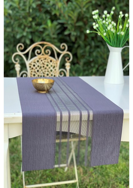 Gri Lazer Kesim Modern Runner