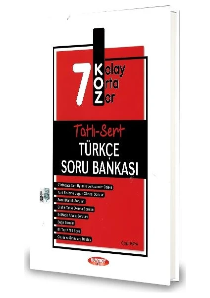 Kurmay Yayınları 2020 7.Sınıf Koz Tatlı-Sert Türkçe Soru Bankası