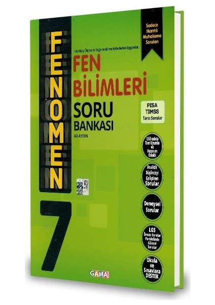 Gama Yayınları 7. Sınıf Fenomen Fen Bilimleri Soru Banka-2020