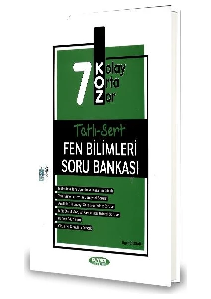 Kurmay Yayınları 7.Sınıf Tatlı-Sert Fen Bilimleri S.B-2020