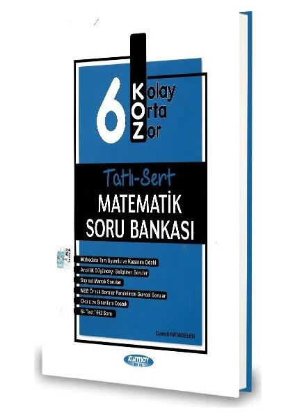 Kurmay Yayınları 6.Sınıf Tatlı-Sert Matematik Soru Bankası-2020