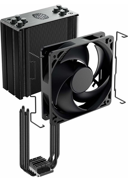 CoolerMaster Hyper 212 Black Edition Intel/AM4 Uyumlu CPU Soğutucusu (RR-212S-20PK-R1)