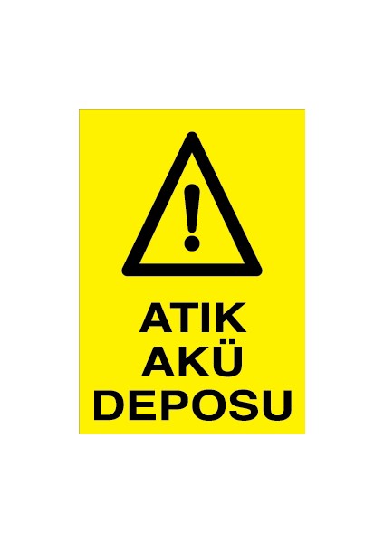 Atık Akü Deposu Dekota