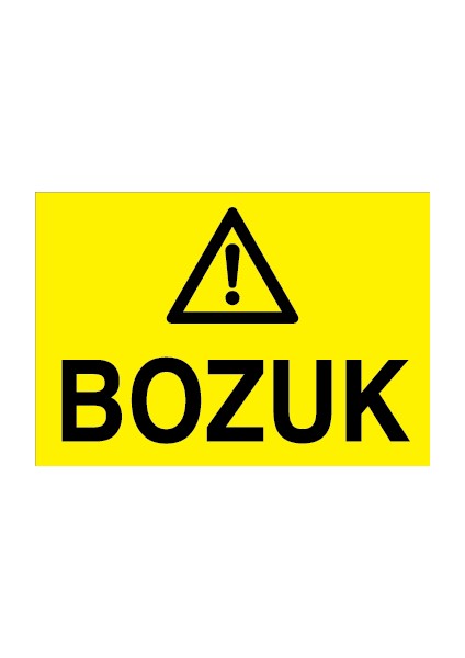Bozuk Sticker-Folyo
