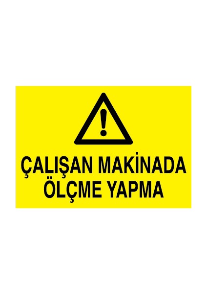 Çalışan Makinada Ölçme Yapma Pvc-Leksan