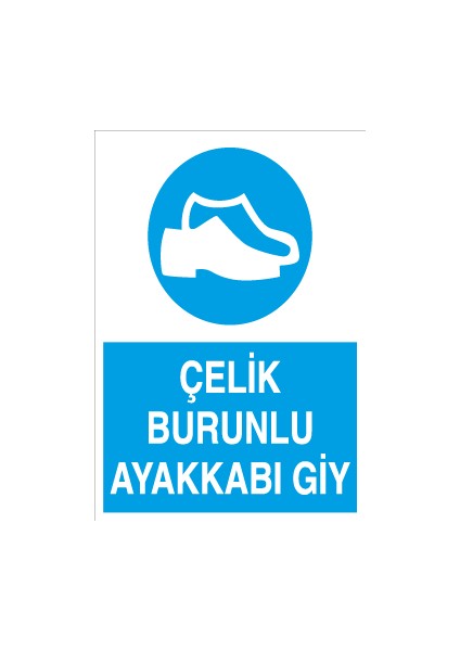 Çelik Burunlu Ayakkabı Giy Pvc-Leksan