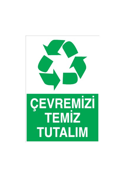 Çevremizi Temiz Tutalım Pvc-Leksan