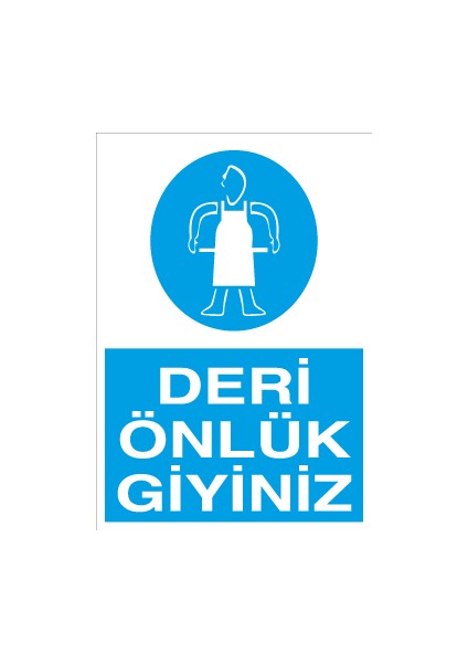 Deri Önlük Giyiniz Pvc-Leksan