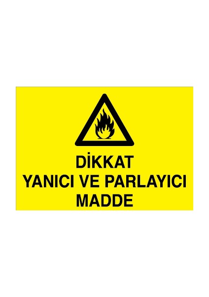 Dikkat Yanıcı ve Parlayıcı Madde Alüminyum