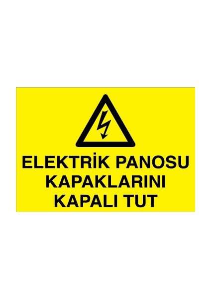 Elektrik Panosu Kapaklarını Kapalı Tut Dekota