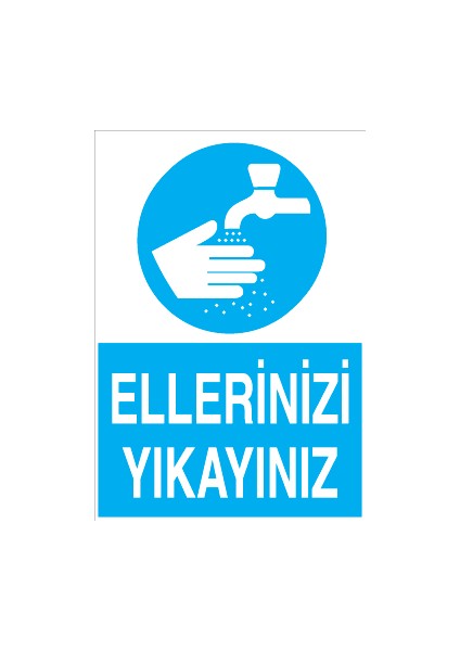 Ellerinizi Yıkayınız Pvc-Leksan