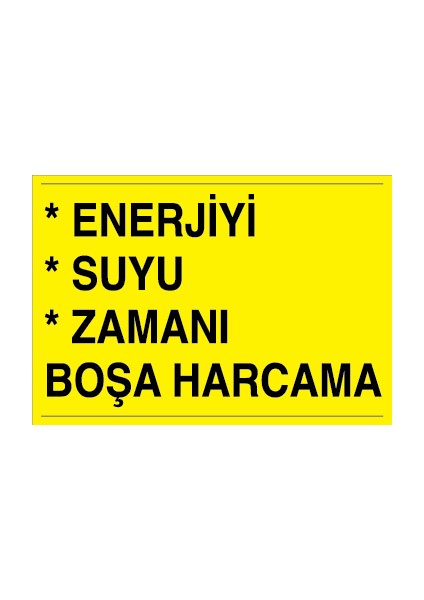 Enerjiyi, Suyu, Zamanı Boşa Harcama Pvc-Leksan