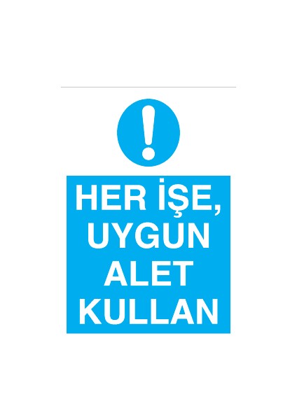 Her Işe Uygun Alet Kullan Dekota