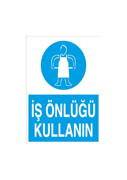 Iş Önlüğü Kullanın Pvc-Leksan