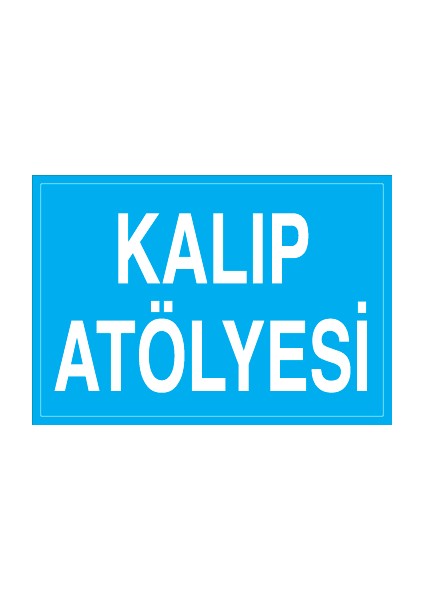 Kalıp Atölyesi Sticker-Folyo