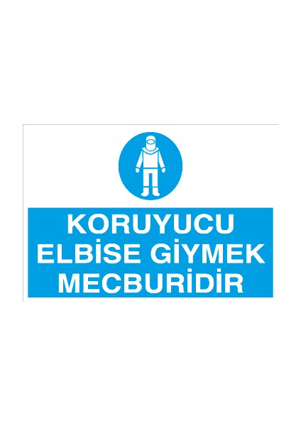 Koruyucu Elbise Giymek Mecburidir Alüminyum