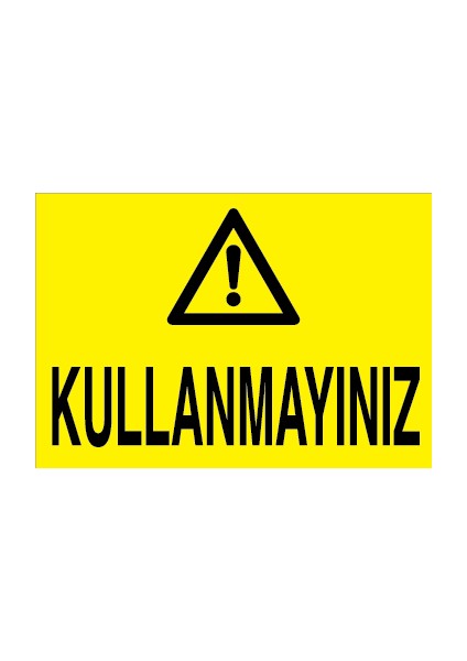 Kullanmayınız Pvc-Leksan