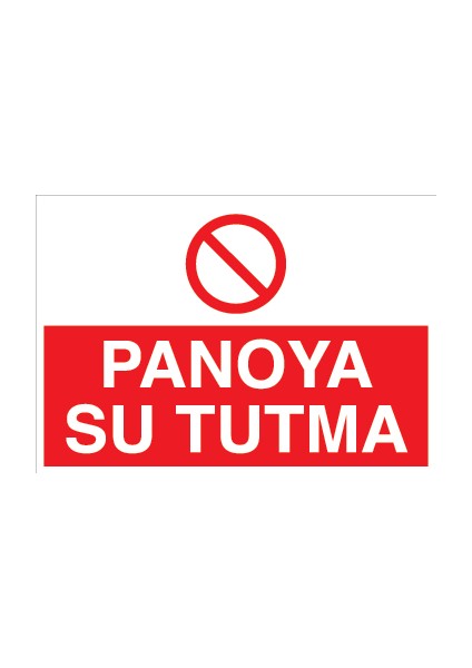 Panoya Su Tutma Sticker-Folyo