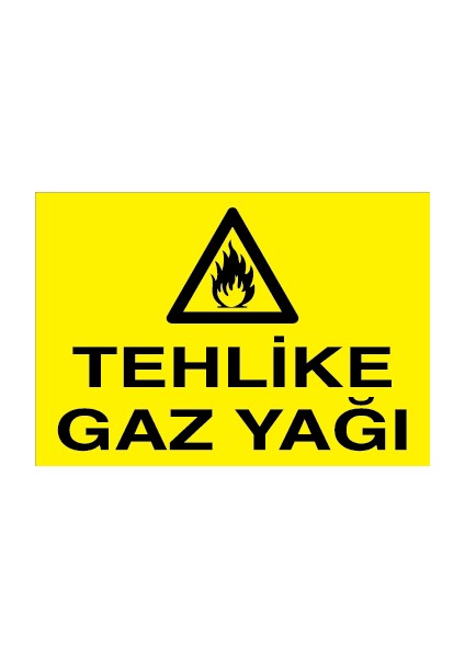 Tehlike Gazyağı Alüminyum
