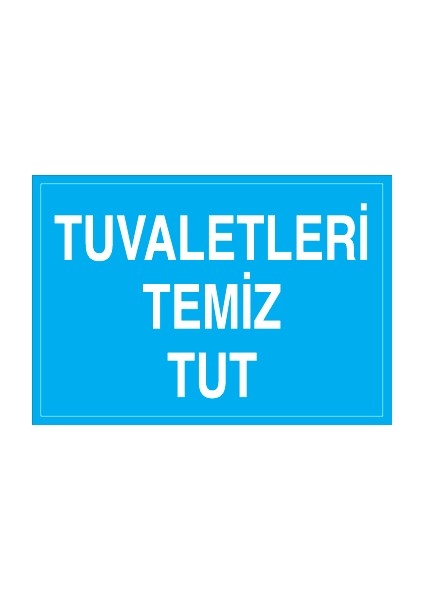 Tuvaletleri Temiz Tut Alüminyum