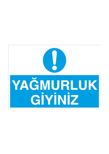 Yağmurluk Giyiniz Dekota