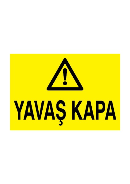 Yavaş Kapa Alüminyum