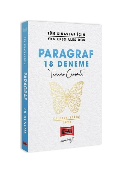 Yargı Yayınevi Tüm Sınavlar İçin Paragraf Tamamı Çözümlü 18 Deneme